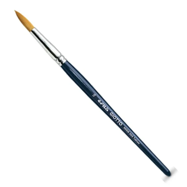 Giotto Taklon Synthetic Hair Round Painting Brushes 1pc - Image 7
