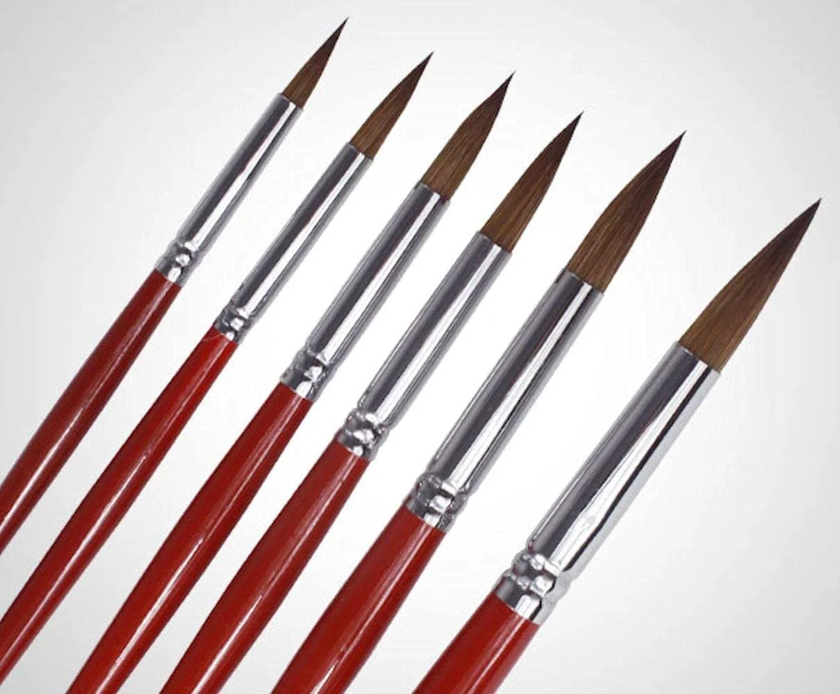Habico Sablon Round Paint Brush 1pc - Image 3