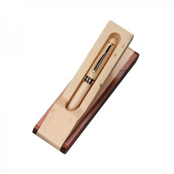 Handmade Luxury Wooden Ballpoint Pen with Box Deal No.205 - Image 2
