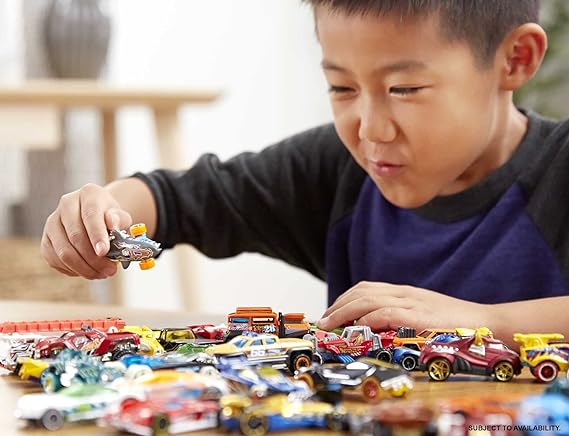 Hot Wheels 20-Car Pack Toy Vehicles For Kids 324-52 - Image 4