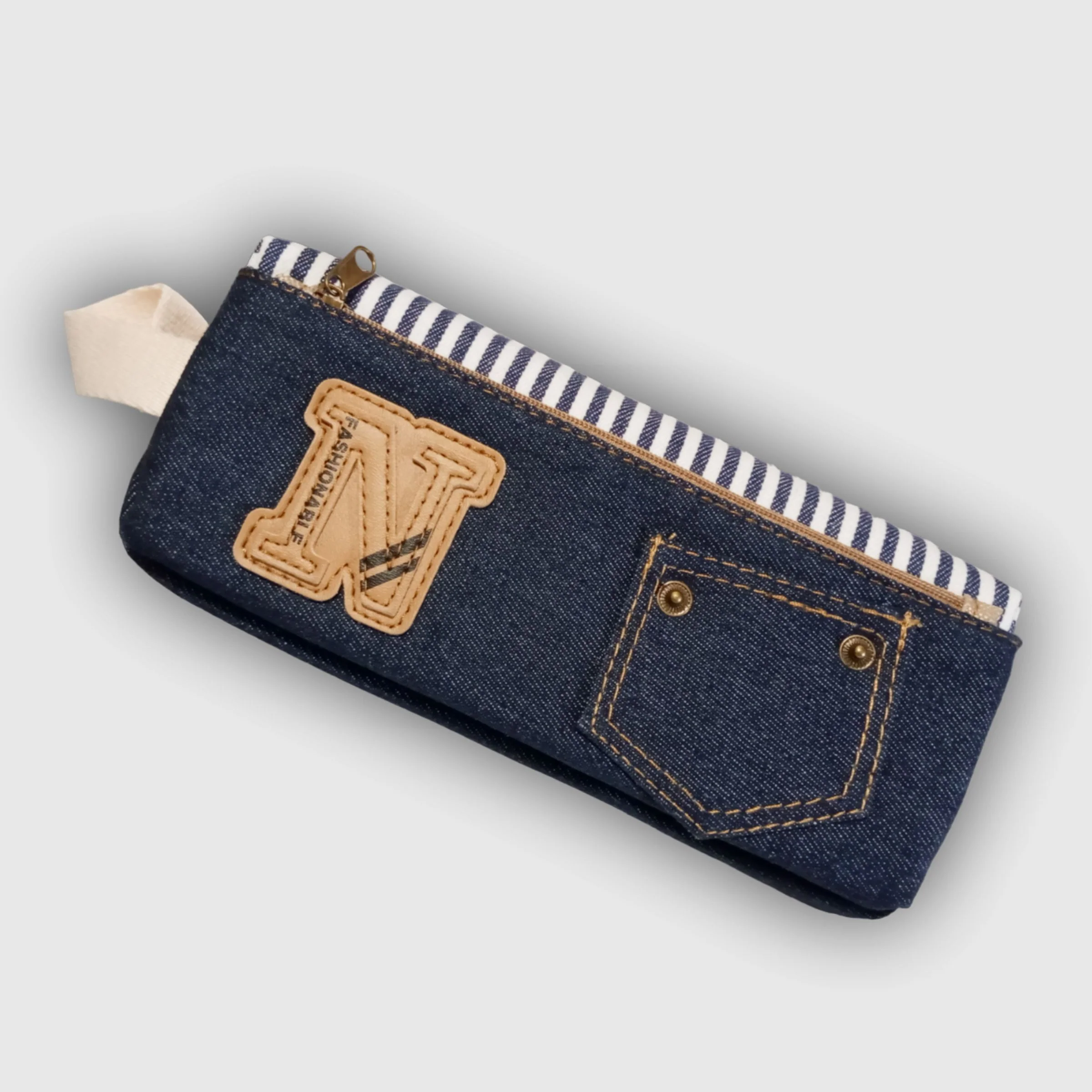 Jeans Pattern Pencil Pouch - Image 6