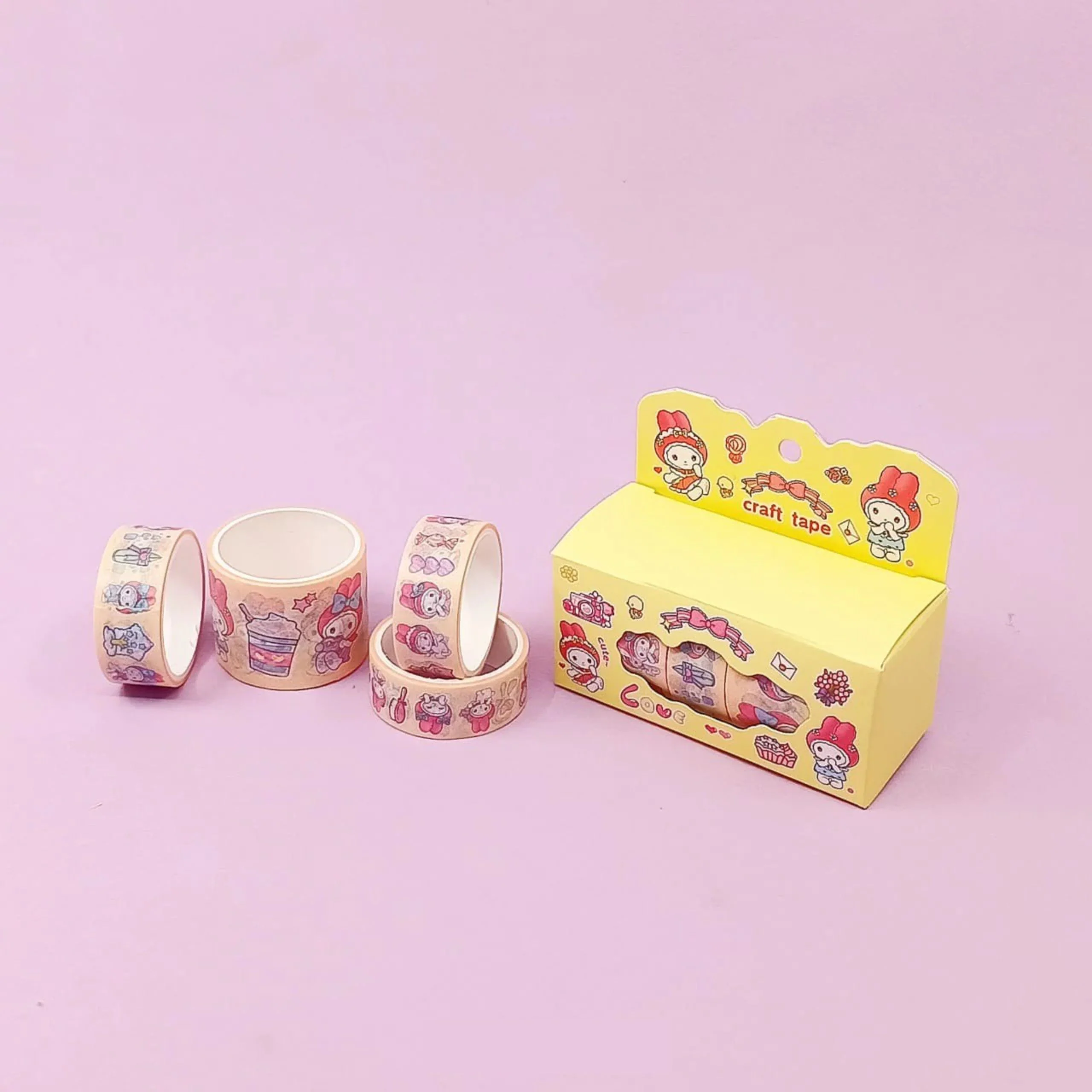 Kawai Cute Bunny Washi Tapes - Image 4