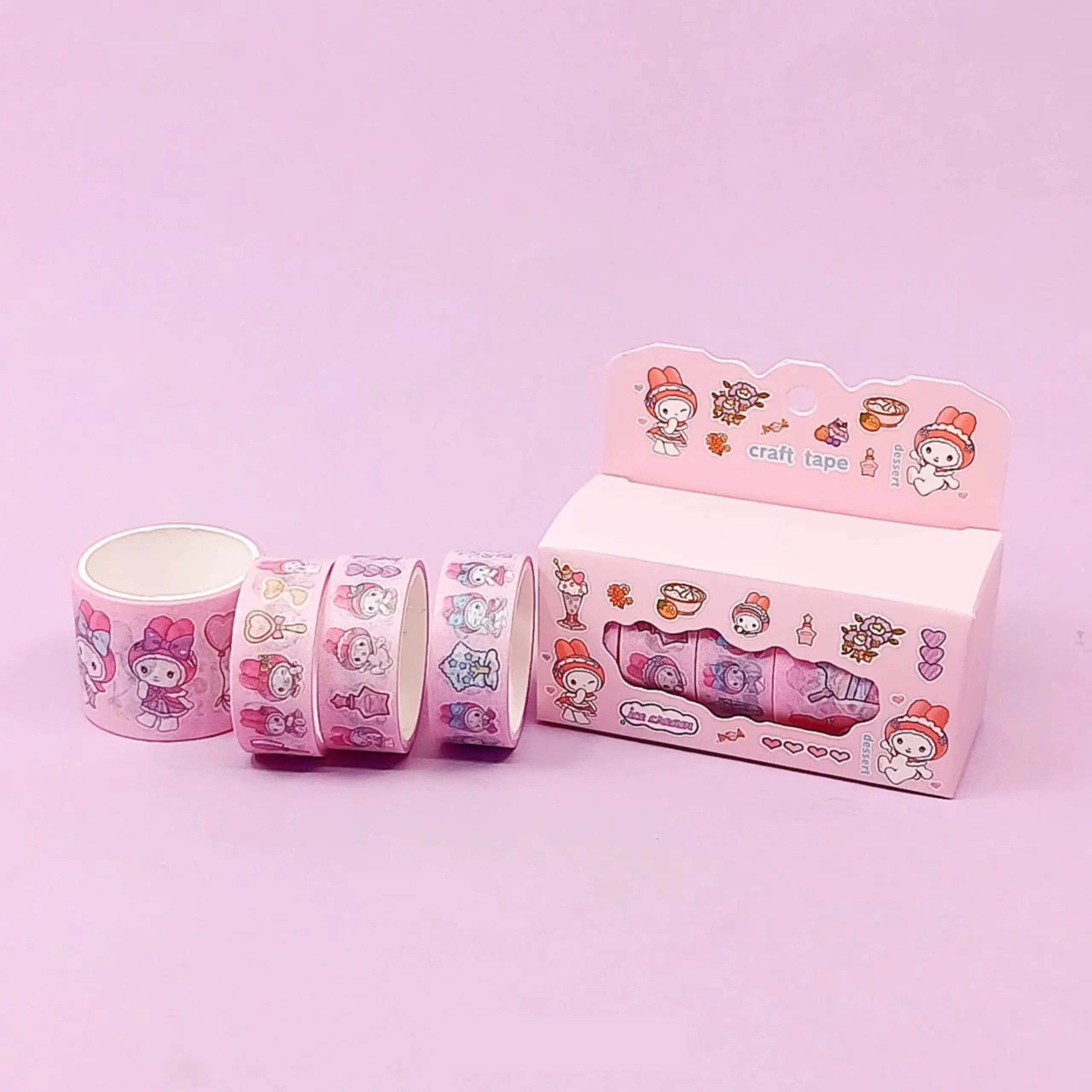 Kawai Cute Bunny Washi Tapes - Image 5