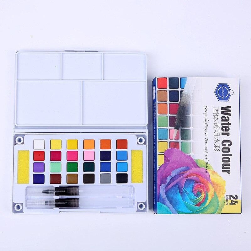 Keep Smiling Aquarelle Watercolor with Palette - Image 6