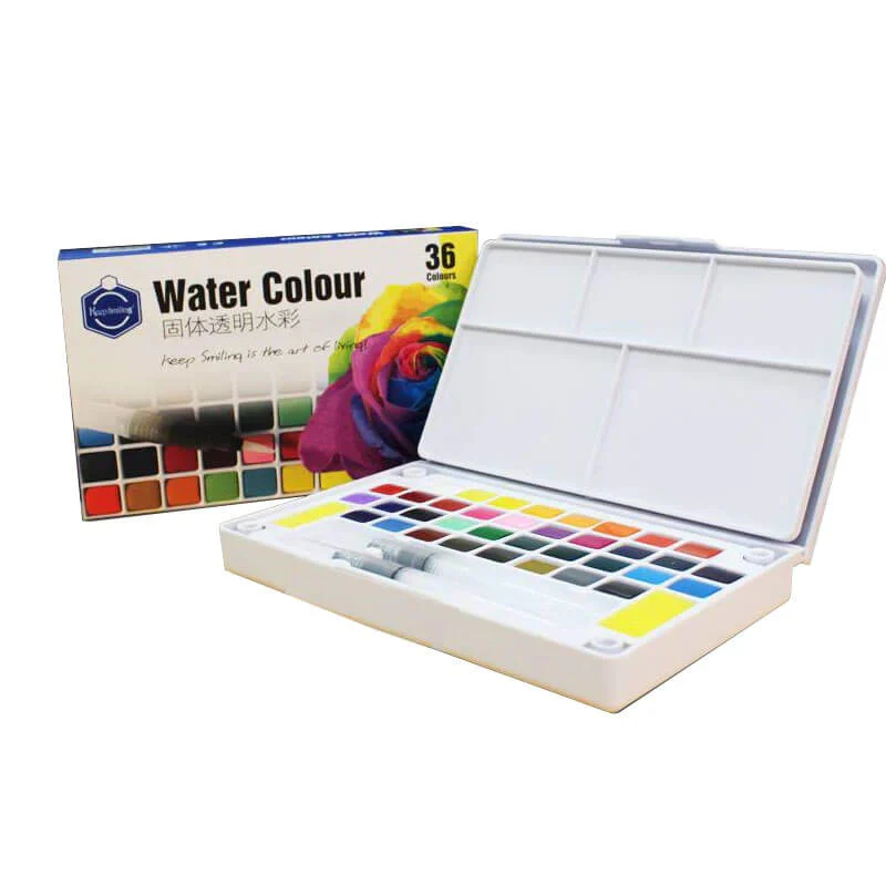 Keep Smiling Aquarelle Watercolor with Palette - Image 8