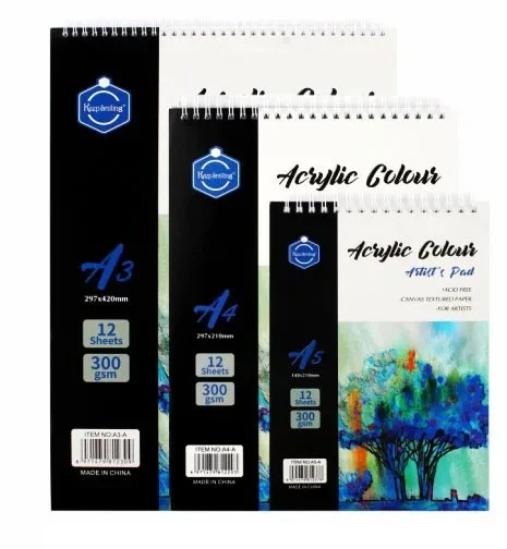 Keep Smiling Artist Acrylic Color Pad