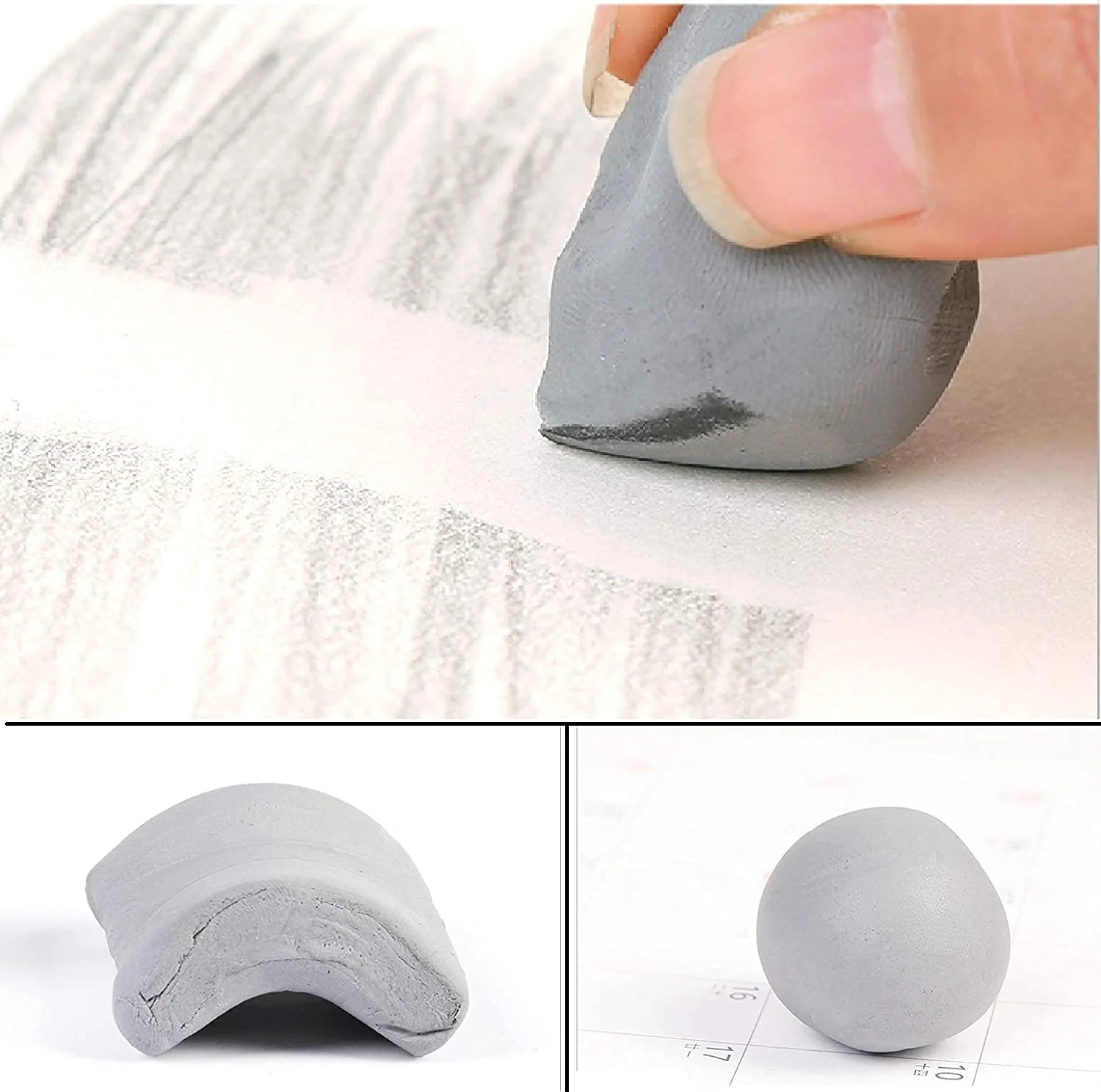 Keep Smiling Black & White Charcoal Pencil Kit - Image 5