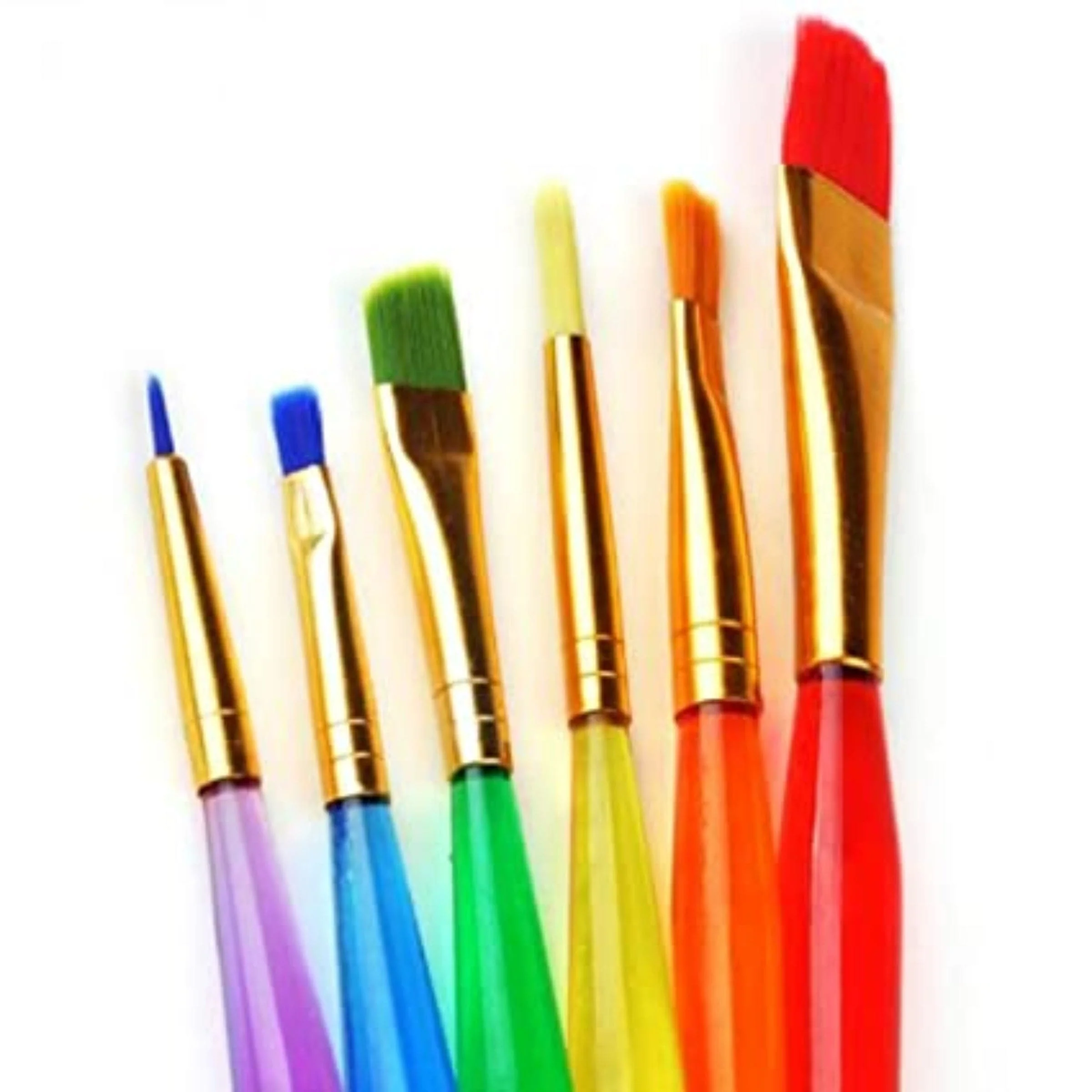 Keep Smiling Paint Palette Set With Brushes & Palette Knife ( 7Pcs ) - Image 3