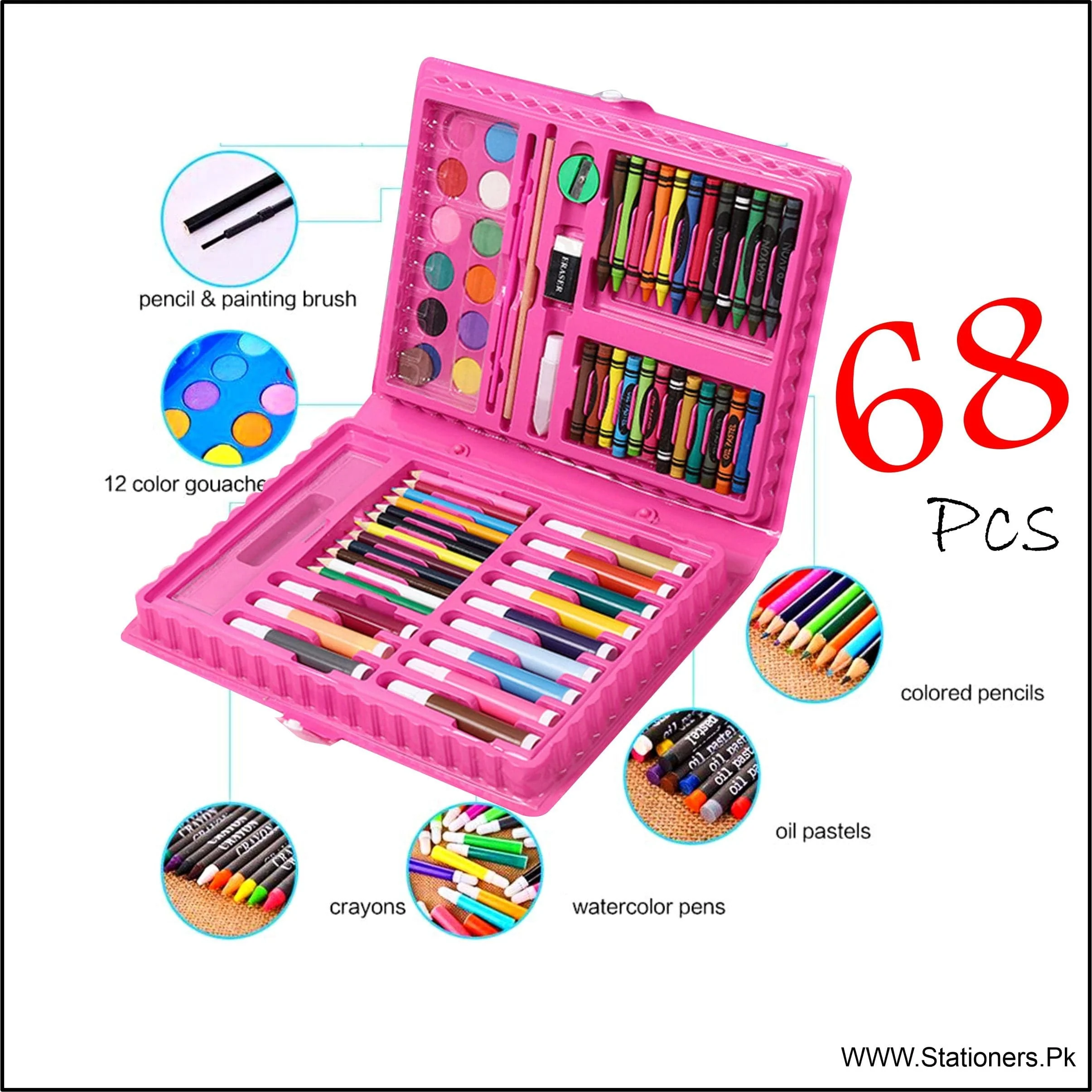 Kids Art Coloring Kit - Image 3