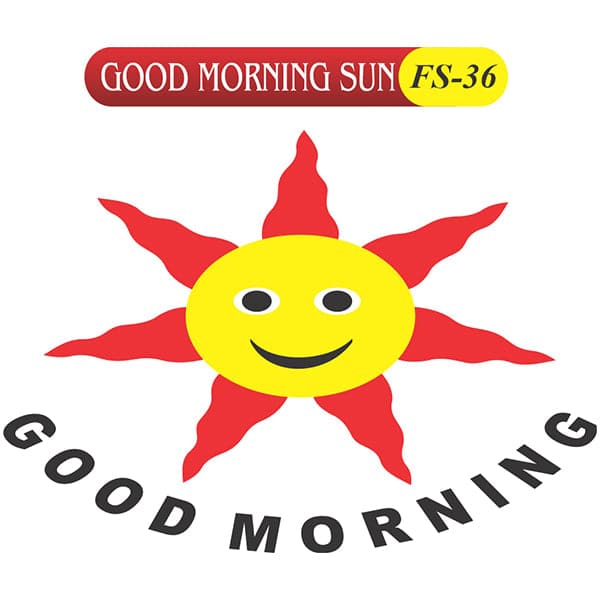 Kids Learning Educational Foam Wall Good Morning Sun