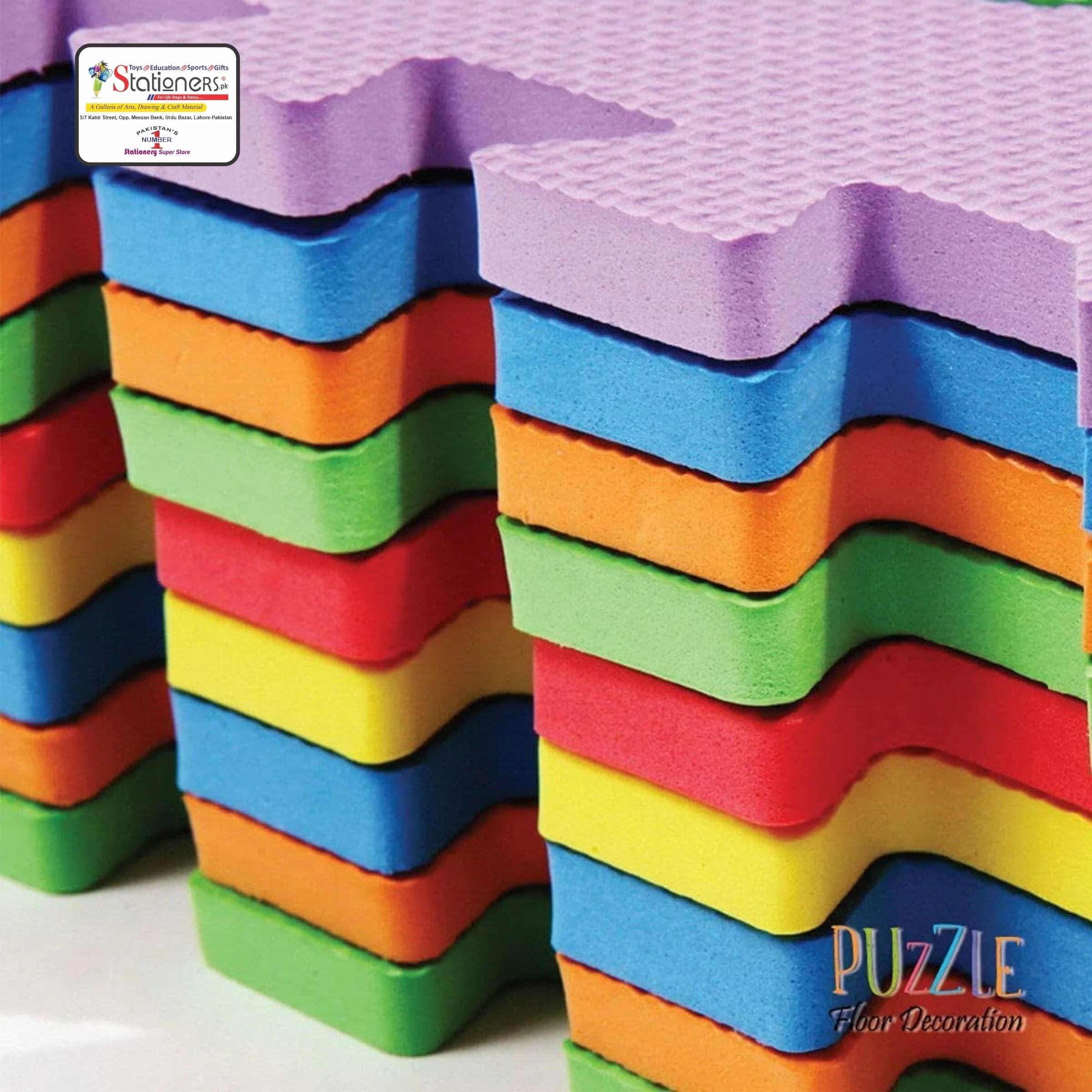 Kids Learning Eva Puzzle Foaming Mat 6pcs Set - Image 4
