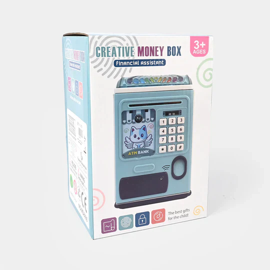 Kids' Money Box – Password & Fingerprint Save Safe - Image 3