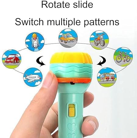 Kids Projection 24Patterns Projector Flashlight Torch - Image 3