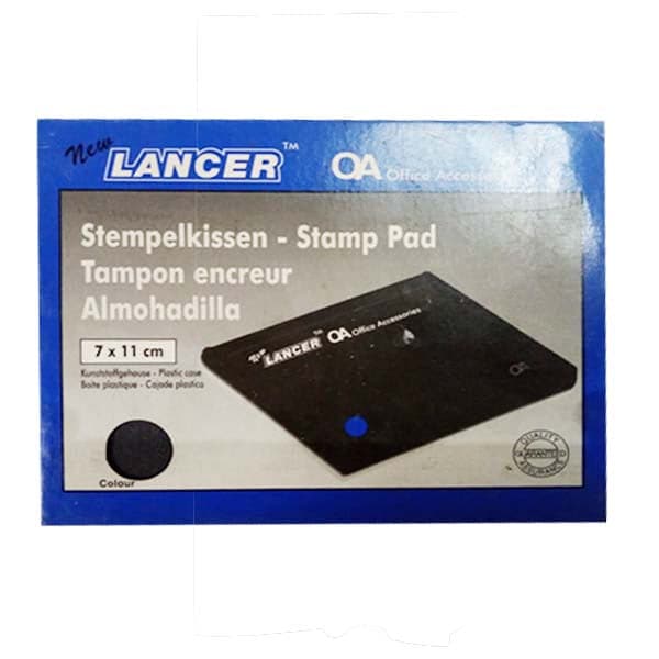 Lancer Stamp Pad Small 6 X 9cm