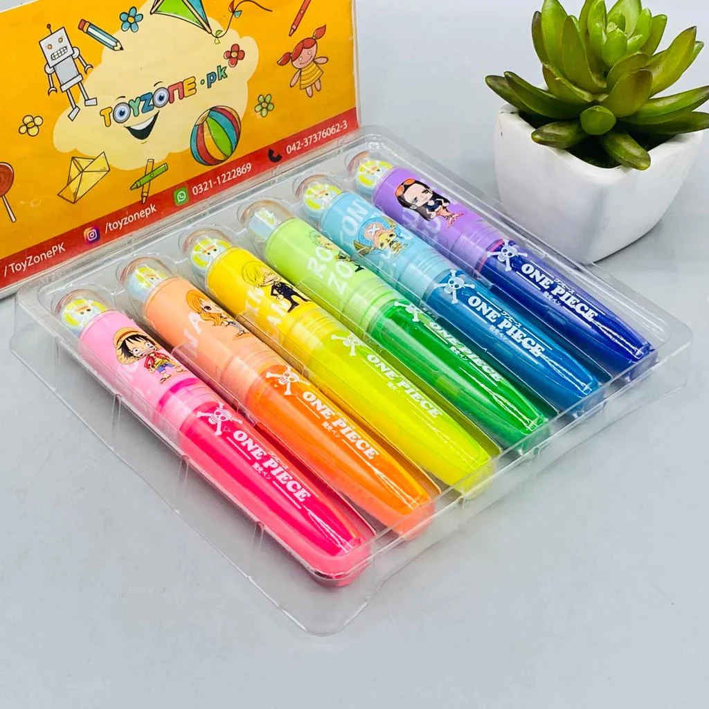 Large Capacity Liquid Highlighter pack of 6 - Image 3