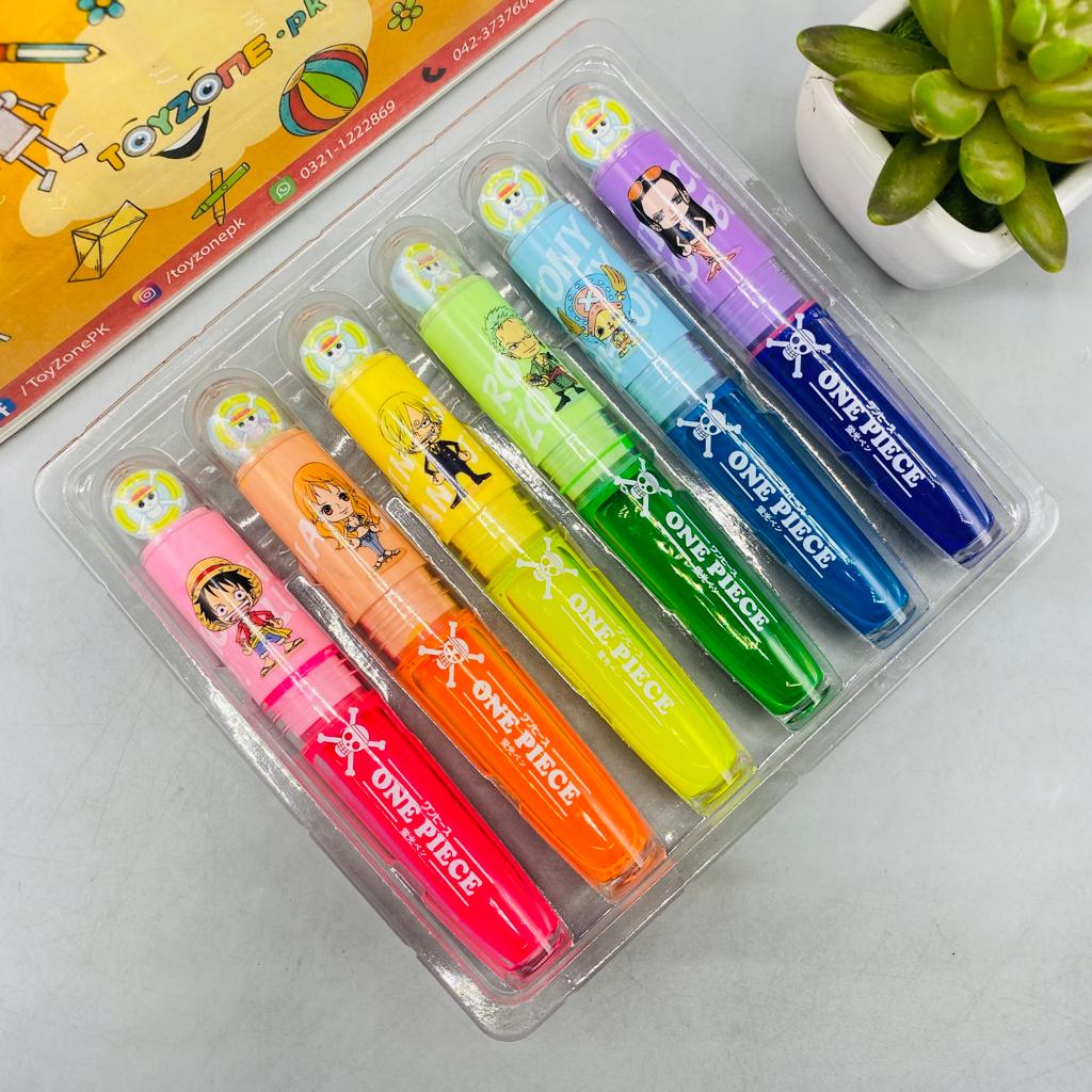 Large Capacity Liquid Highlighter pack of 6 - Image 4