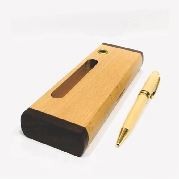 Luxury Wooden Pen & Box with Card Holder Deal no.208 - Image 2