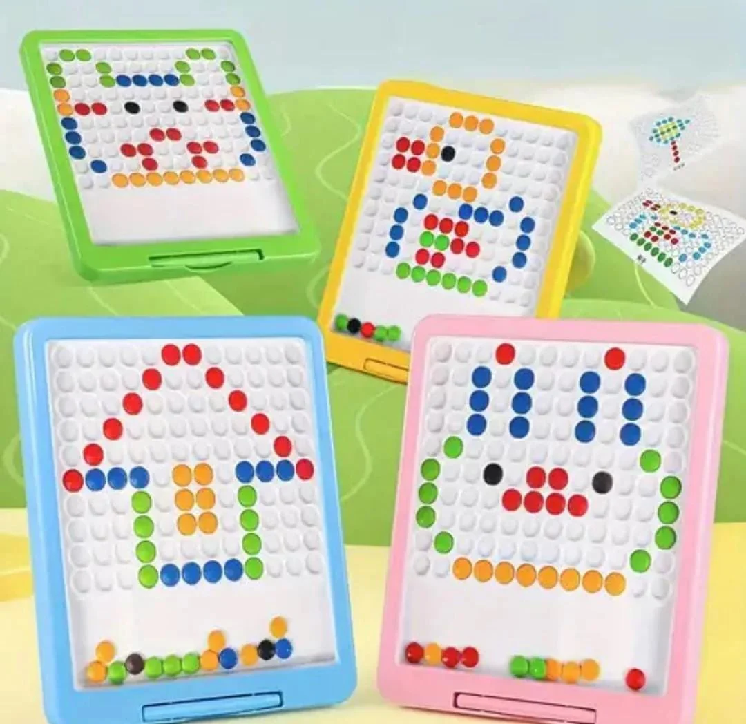 Educational puzzle toy-doodle board with magnetic beads - Image 4
