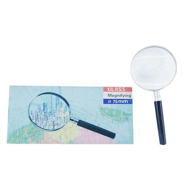 Magnifying Glass Silver & Black - Image 2
