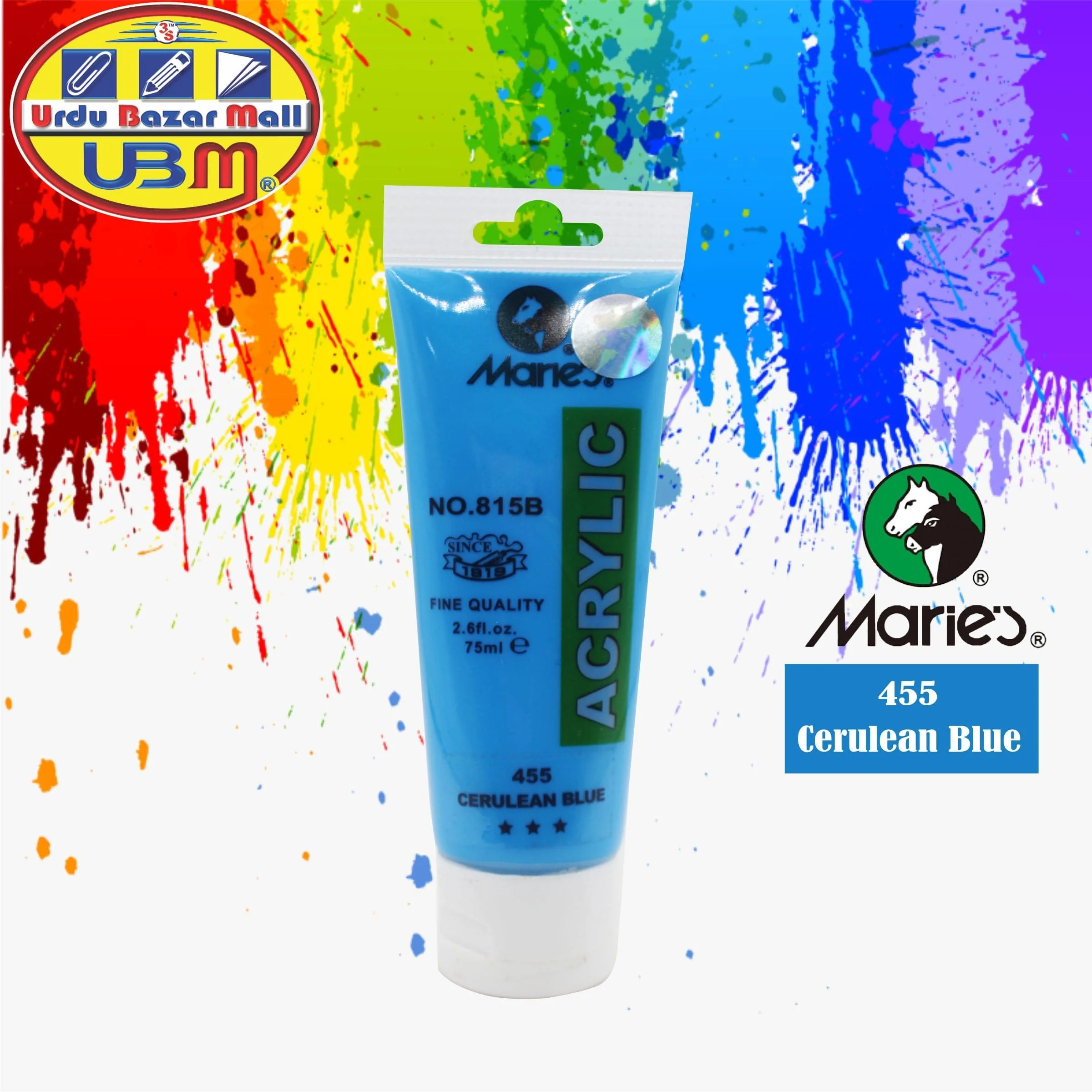 Maries Acrylic Paint Tube 75ml - Image 36