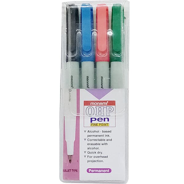 Monami Permanent OHP Marker Set - Image 2