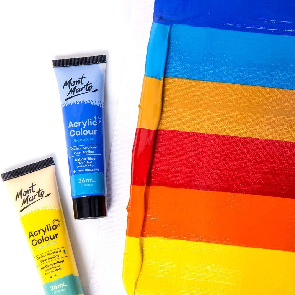 Mont Marte Acrylic Colour Paint 36ml - Image 2