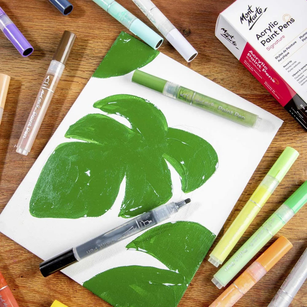 Mont Marte Acrylic Paint Pens Broad Tip - Image 10