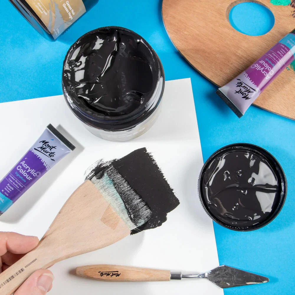 Mont Marte Black Gesso 500ml - Image 7