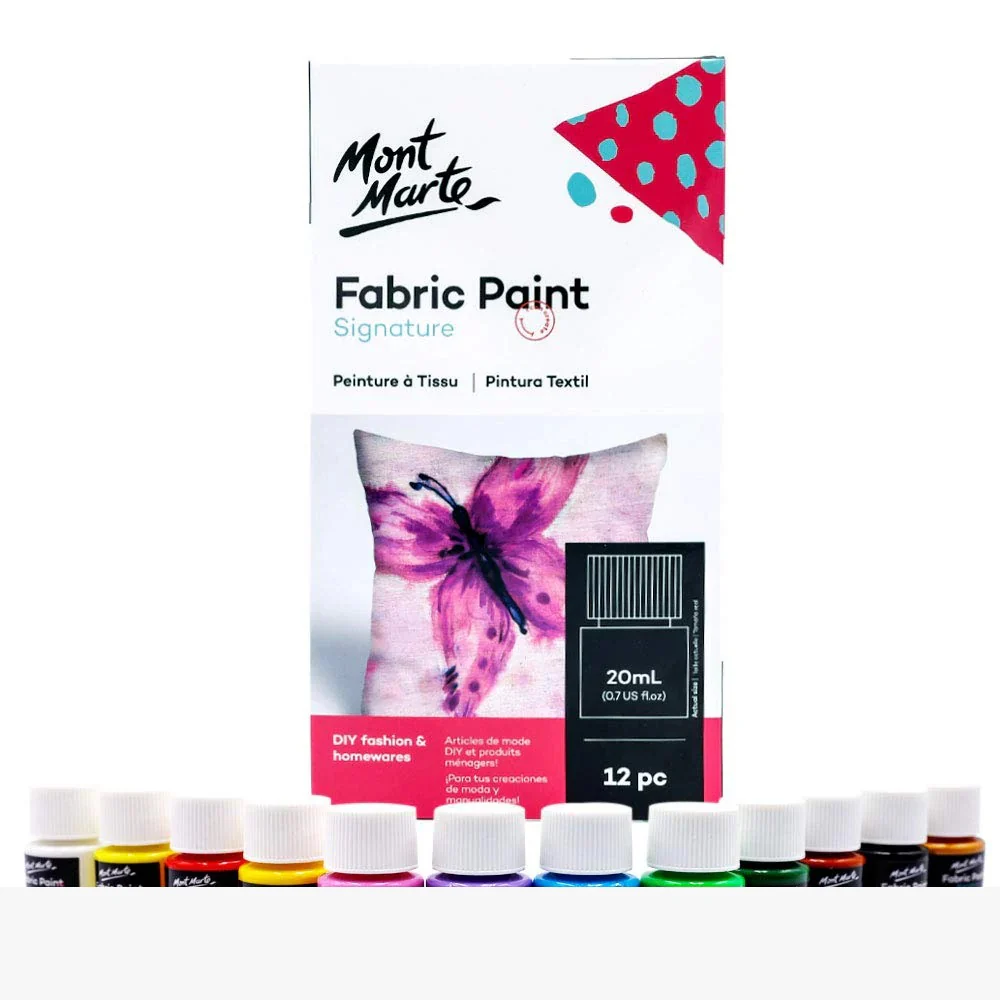 Mont Marte Fabric Paint Signature 20ml - Image 9