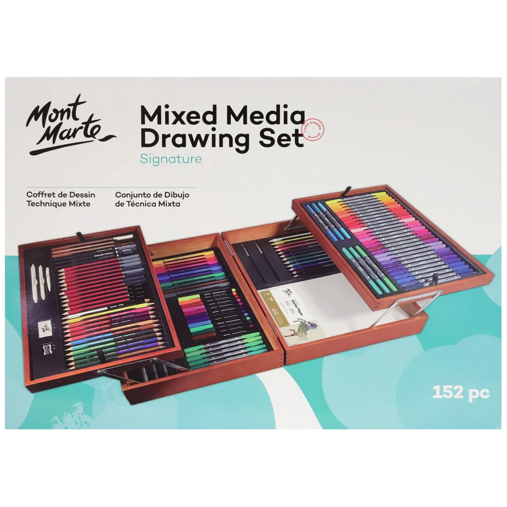 Mont Marte Mixed Media Drawing Set - 152 pcs