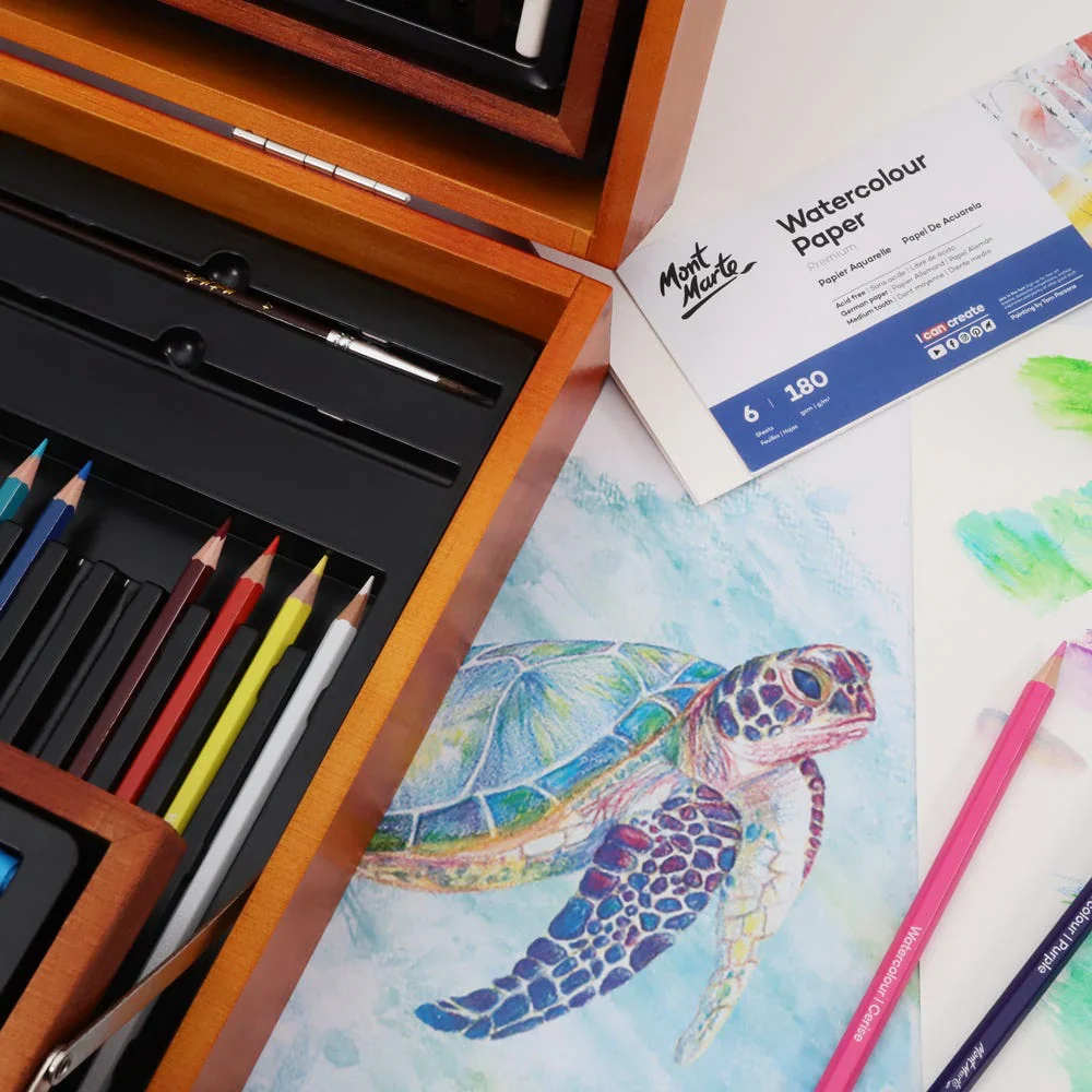 Mont Marte Mixed Media Drawing Set - 152 pcs - Image 2
