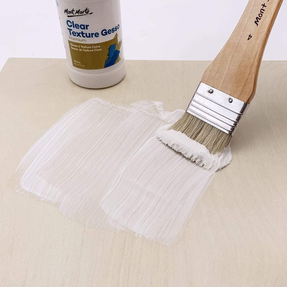 Mont Marte Premium Clear Texture Gesso 250ml - Image 3