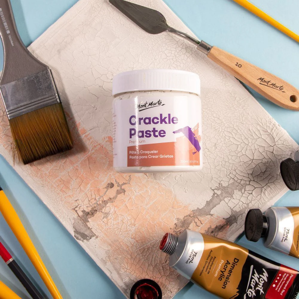 Mont Marte Premium Crackle Paste 250ml - Image 3