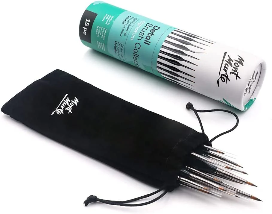 Mont Marte Signature Detail Brush Set Of 15 - Image 4