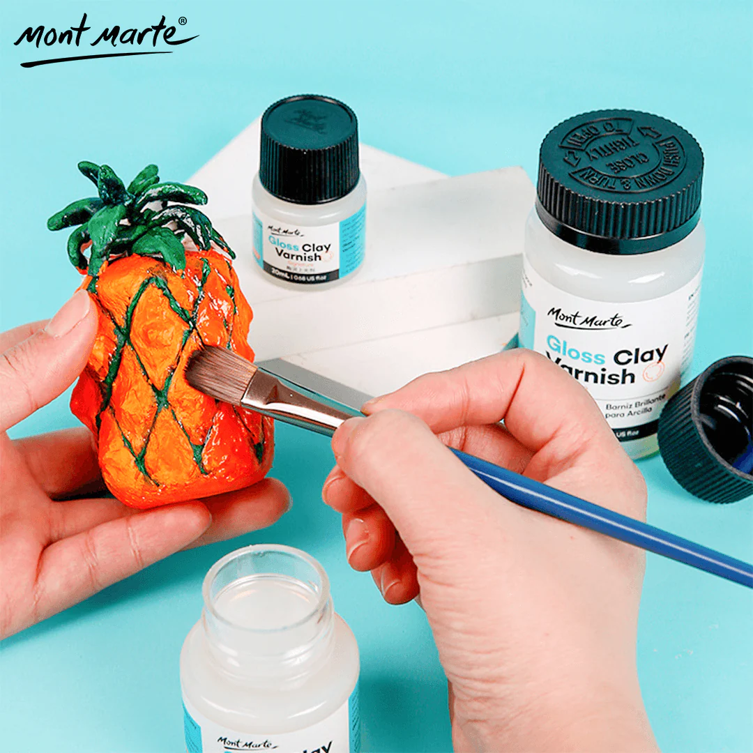 Mont Marte Signature Gloss Clay Varnish 120ml - Image 2