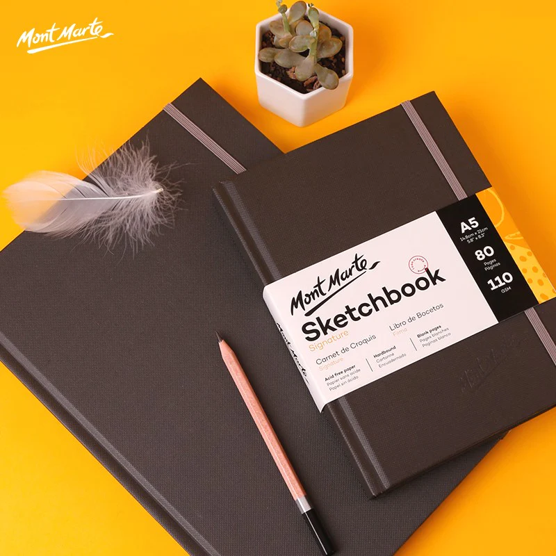 Mont Marte Signature Hardbound Sketch Book 110gsm - Image 2