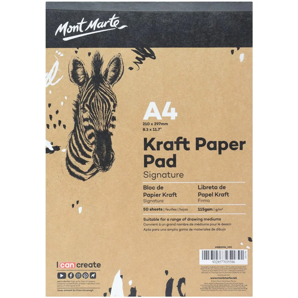 Mont Marte Signature Kraft Paper Pad - Image 4