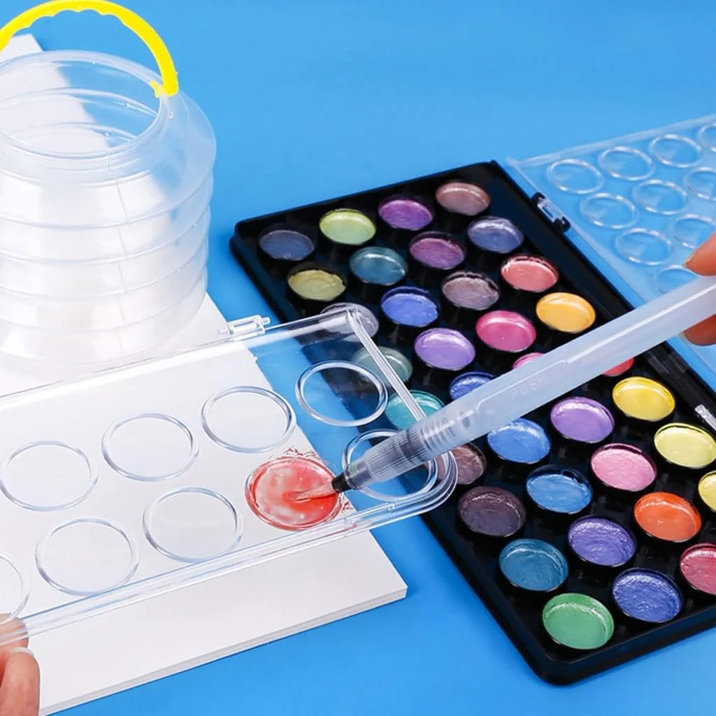 Mont Marte Signature Metallic Watercolor Paint Set 37 Pcs - Image 4