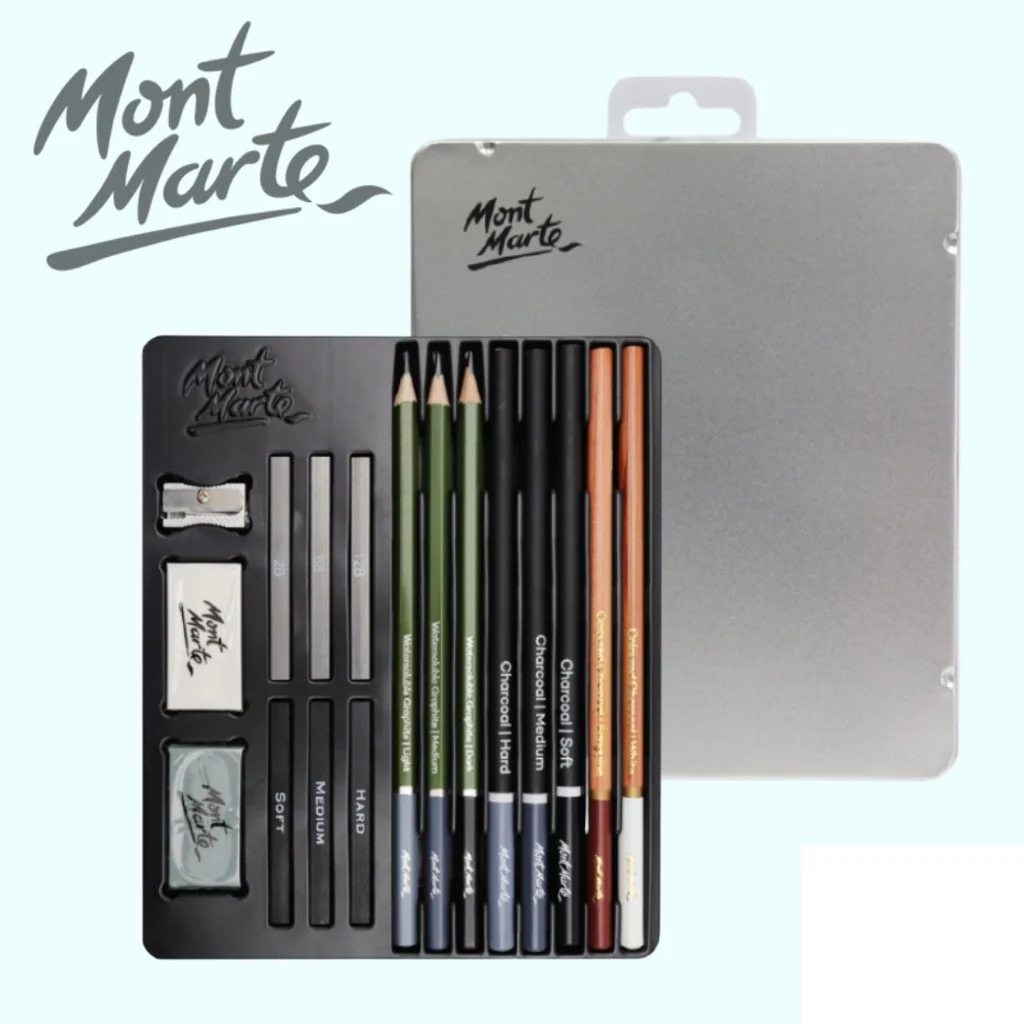 Mont Marte Signature Sketch and Draw Collection 17pc - Image 2