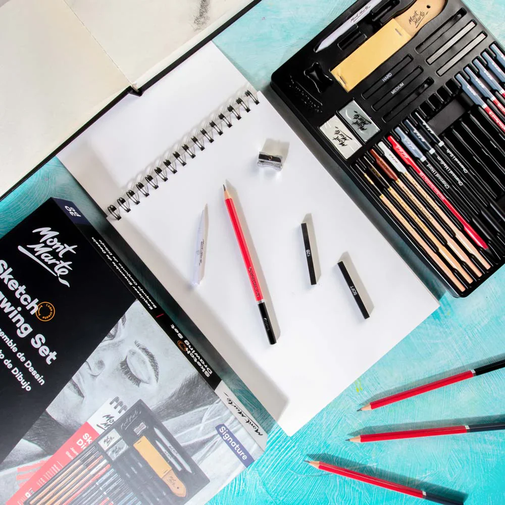 Mont Marte Sketch Drawing Set - 30 pcs - Image 4