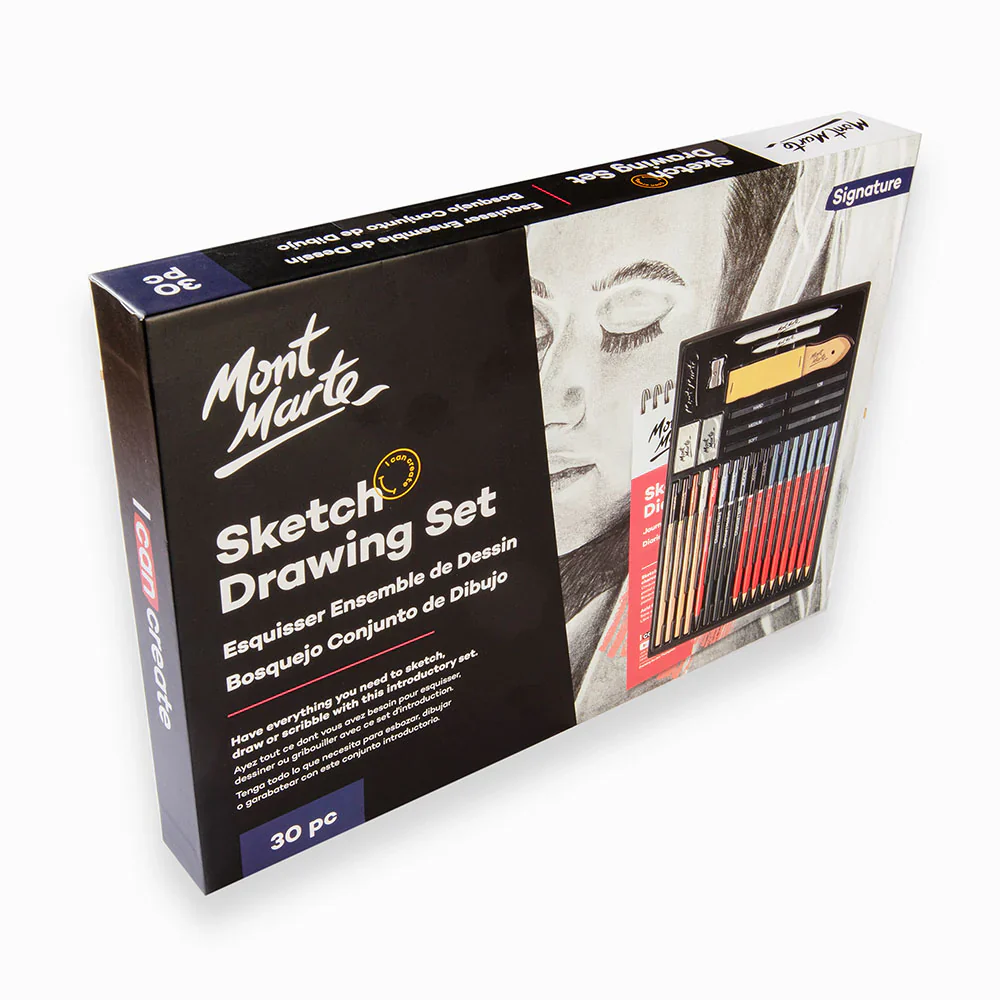 Mont Marte Sketch Drawing Set - 30 pcs - Image 8