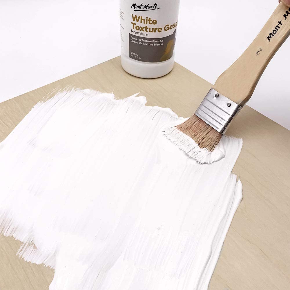 Mont Marte White Texture Gesso Premium 250ml - Image 3