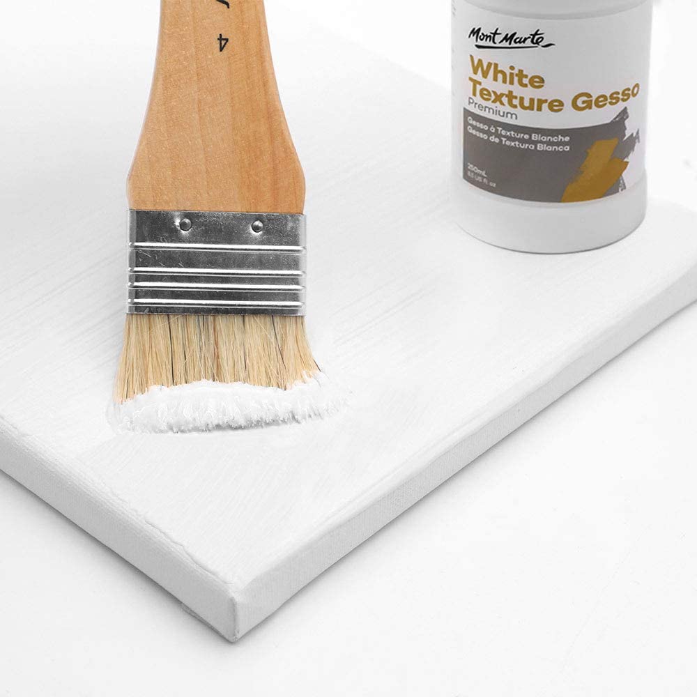 Mont Marte White Texture Gesso Premium 250ml - Image 5