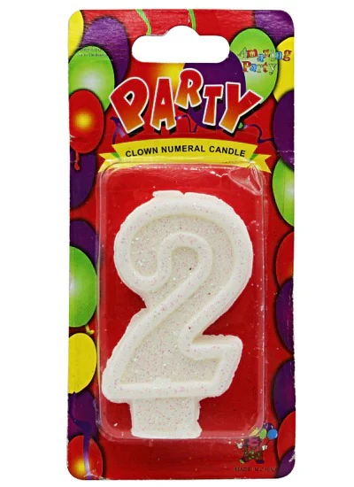 Number Birthday Cake Candle - Image 3
