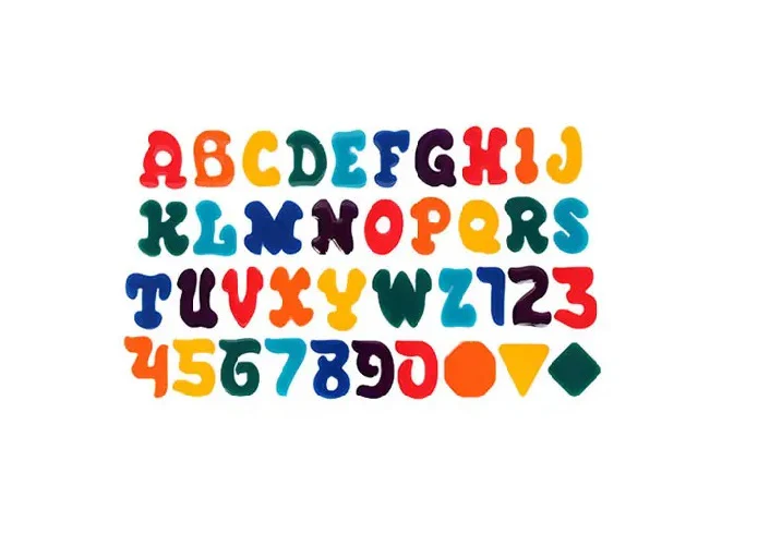 Numbers Molds Letters Silicone Mold 3D Fondant Mold 6''*10'' - Image 5