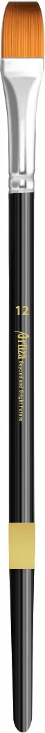 Paint Brush Flat - Black - Artiza - Image 13