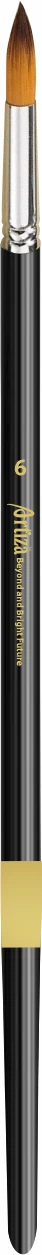 Paint Brush Round - Black - Artiza - Image 6