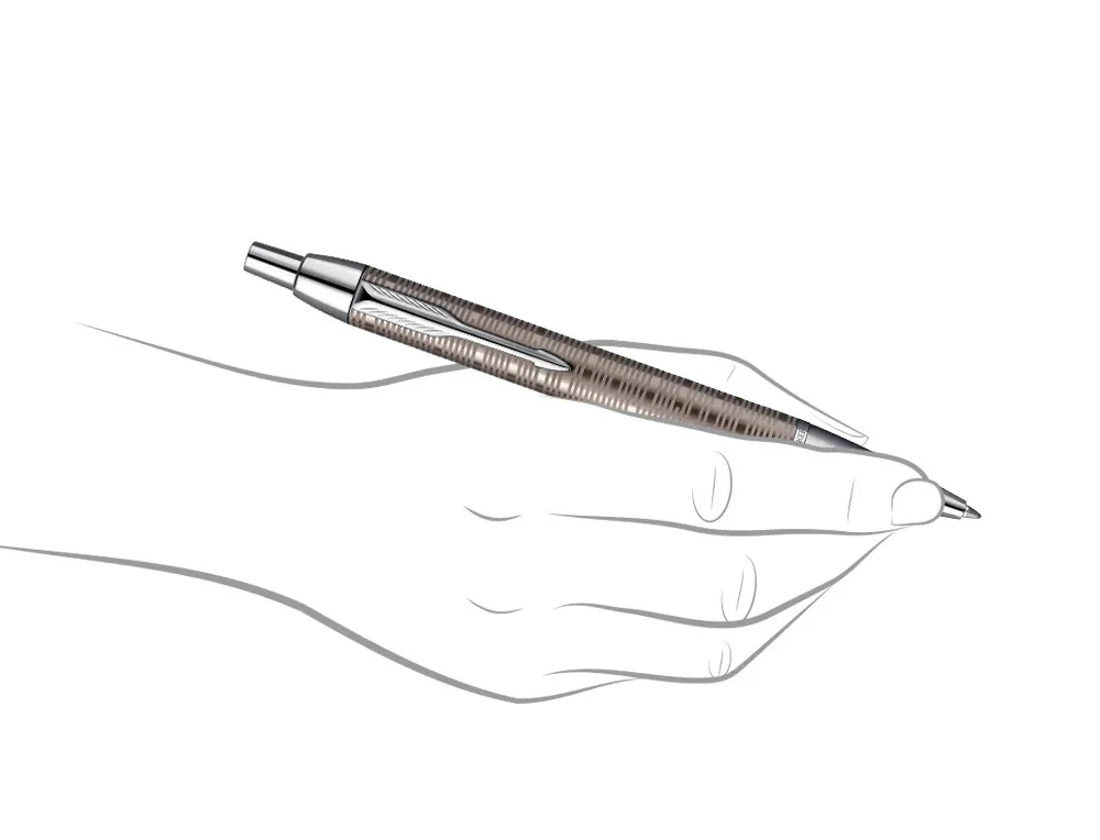 Parker IM Premium Brown Shadow Ballpoint Pen - Image 2