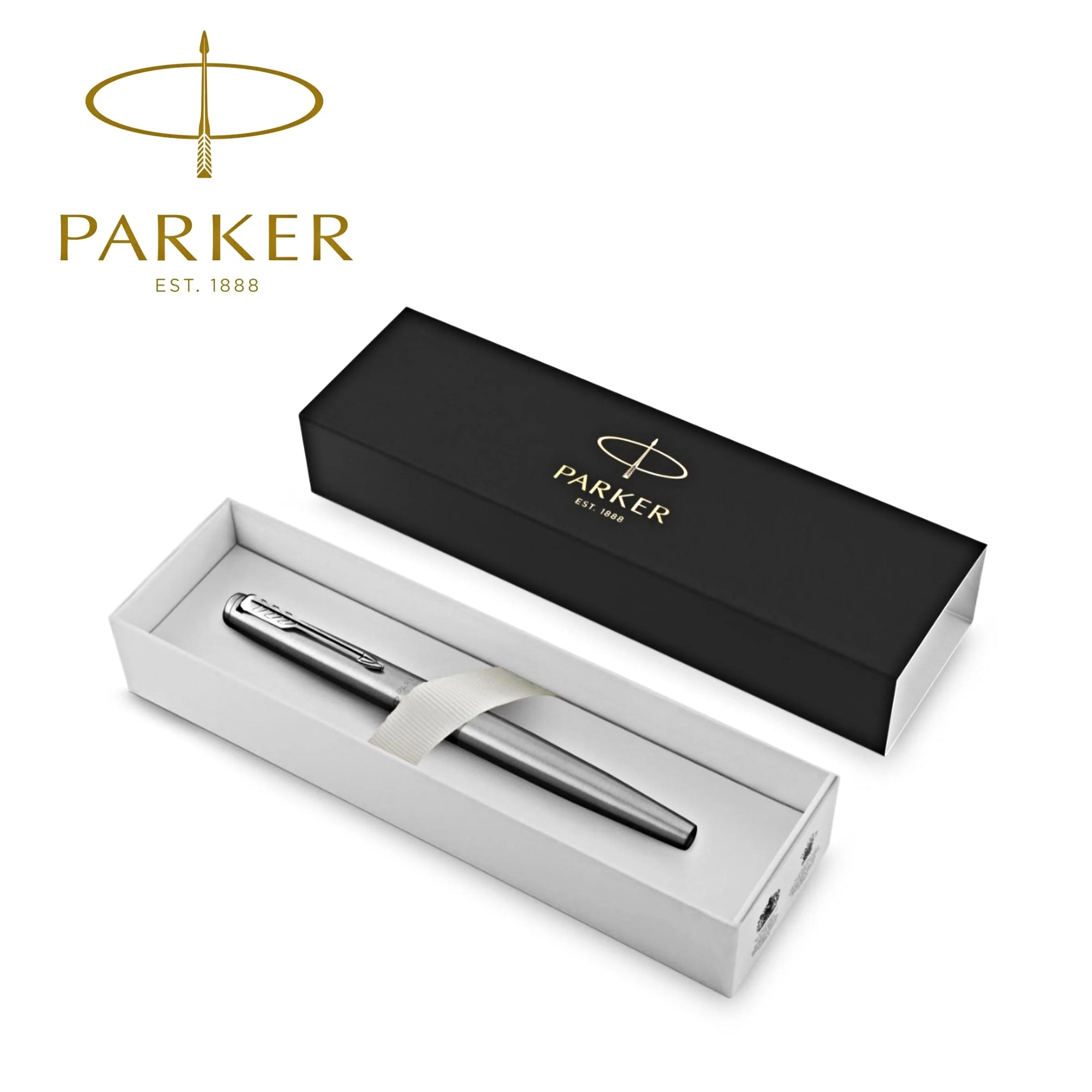 Parker Jotter Fountain Pen Stainless Steel CT (Core Series) - Image 2