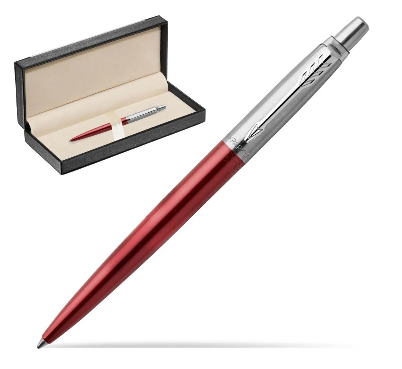Parker Jotter Kensington Ballpoint Red CT ( Core Series) - Image 2